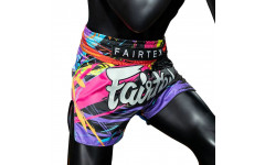 Шорты для бокса Fairtex BS1934 World Music black - L