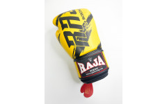 Боксерские перчатки Raja model 3 yellow 12 oz