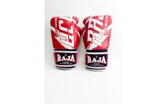 Боксерские перчатки Raja model 3 red 16 oz