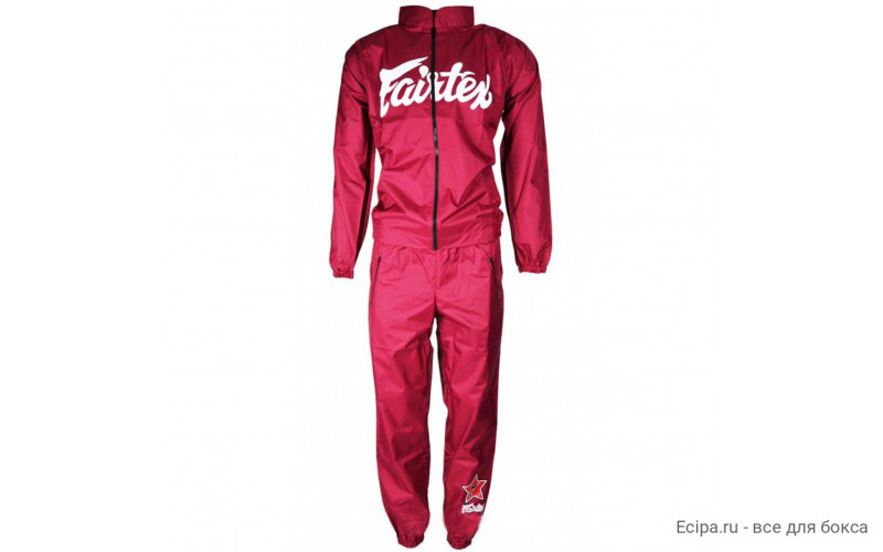 Костюм сауна Fairtex VS2 red S