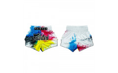 Шорты для бокса Fairtex BS1937 Acid jazz white - S