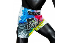 Шорты для бокса Fairtex BS1937 Acid jazz white - XL
