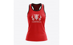 Майка для соревнований Top King Boxing red S