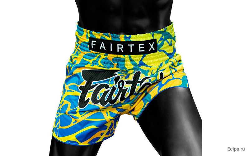 Шорты для бокса Fairtex BS1927 Green magma - M
