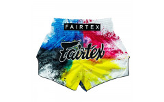 Шорты для бокса Fairtex BS1937 Acid jazz white - M
