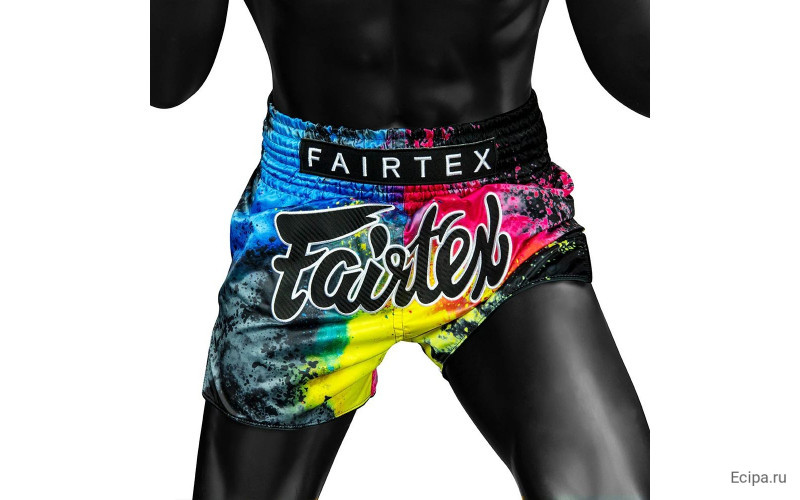 Шорты для бокса Fairtex BS1938 Acid jazz black - L