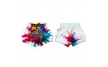Шорты для бокса Fairtex BS1939 Funcy Soul white - L