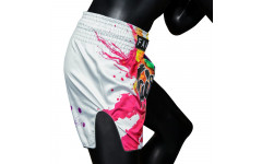 Шорты для бокса Fairtex BS1939 Funcy Soul white - L Шорты для бокса Fairtex BS1939 Funcy Soul white - L