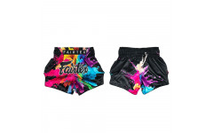 Шорты для бокса Fairtex BS1940 Funcy Soul black - XL Шорты для бокса Fairtex BS1940 Funcy Soul black - XL