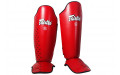 Защита голени Fairtex SP5 red XL